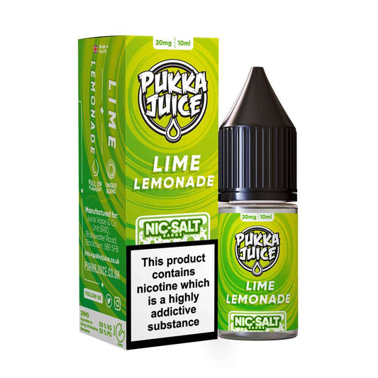 Pukka Juice Lime Lemonade Nic Salt