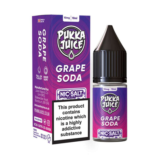 Pukka Juice Grape Soda Nic Salt