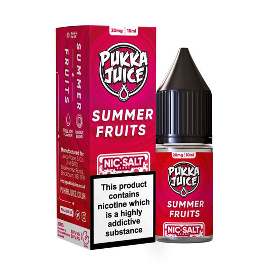 Pukka Juice Summer Fruits Nic Salt