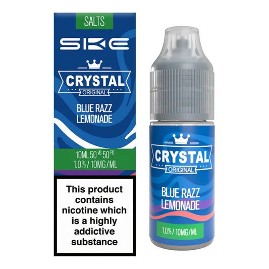 SKE Crystal Nic Salts Blue Razz Lemonade 10mg and 20mg