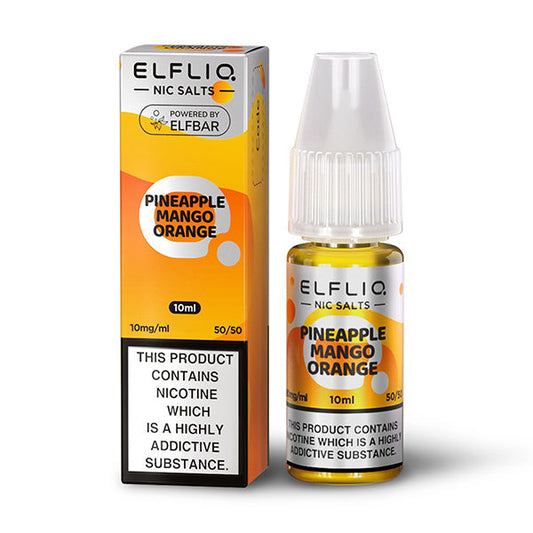 Elfliq Nic-salts Pineapple Mango Orange by elfbar 10 and 20mg