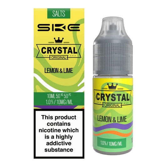 SKE Crystal nic salt Lemon and Lime 10mg and 20mg
